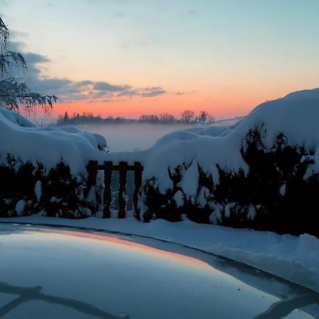 Au Chalet Bain Nordique Neuf Independant Calme Assure Haselbourg المظهر الخارجي الصورة